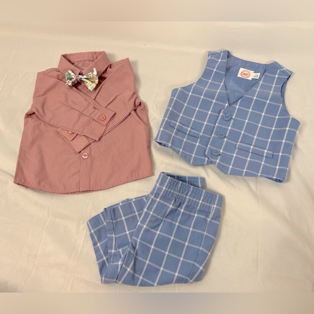Boys 3-6 Months Pant Set